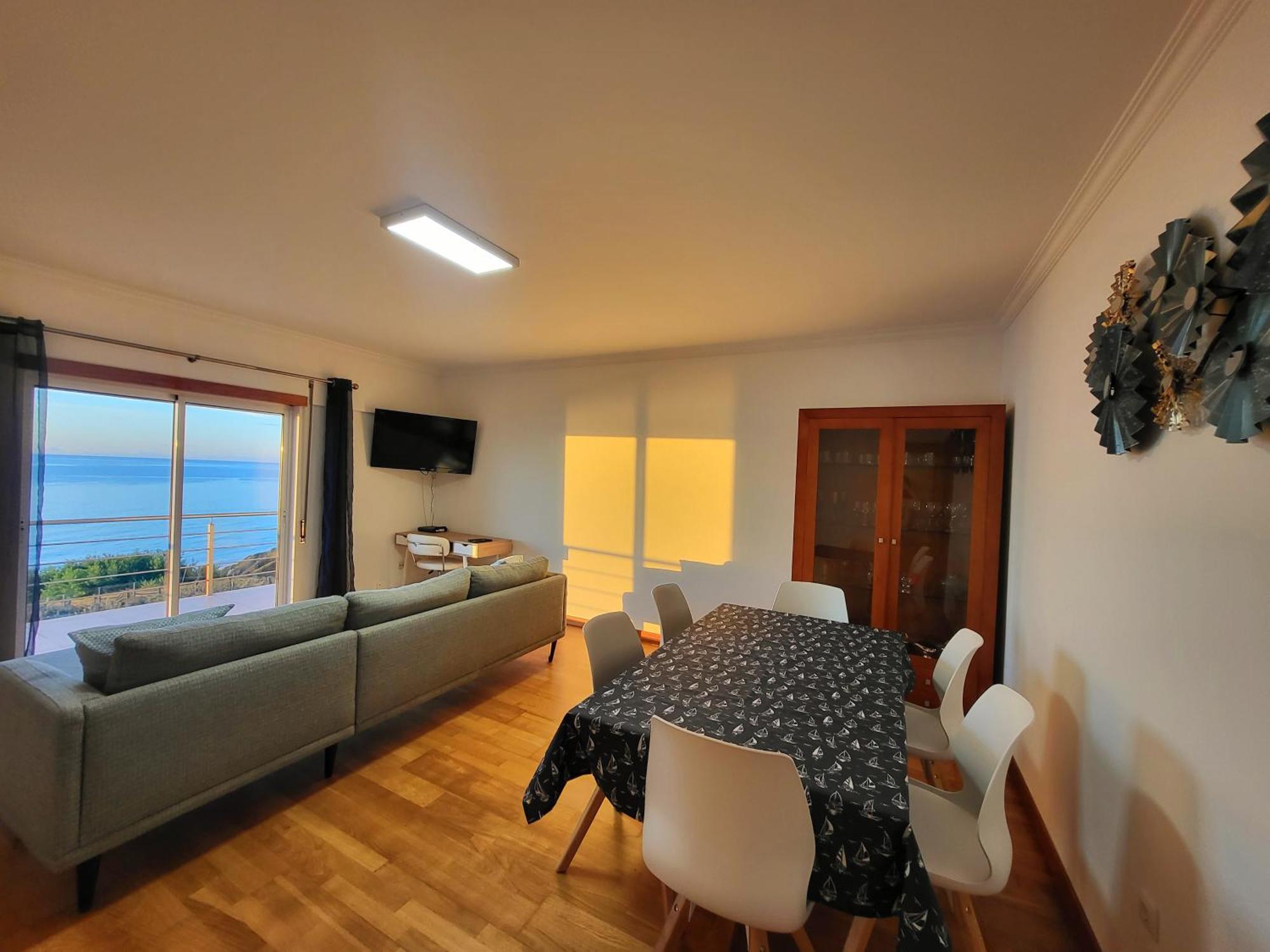 Nazare Uninterrupted Views And Sounds Of The Sea Daire Pataias Dış mekan fotoğraf